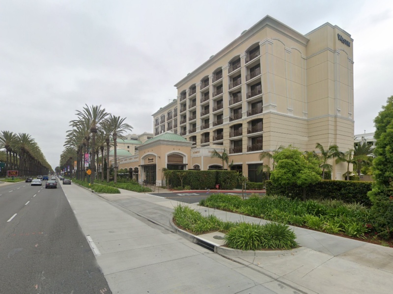 Parking at Westin Anaheim Garage
