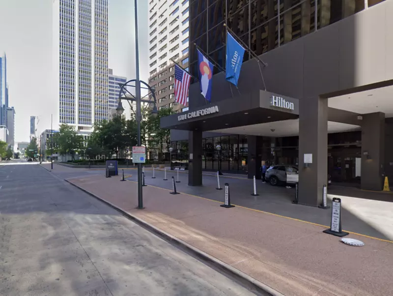 Parking at Hilton Denver City Center - Valet Kiosk