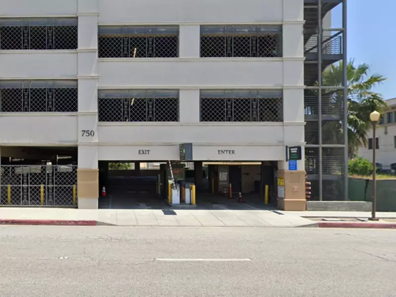 Parking at 750 S. Raymond Ave. Garage
