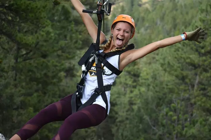 Rocky Mountain 6-Zipline Adventure on CO Longest and Fastest!