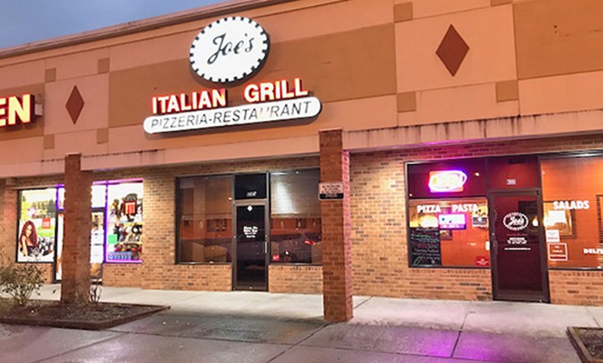 Joe's Italian Grill 5 Cash Back Groupon