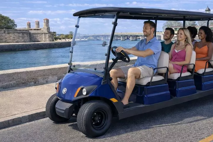 Eight Passenger Gas-Powered Cart Rental in St. Augustine