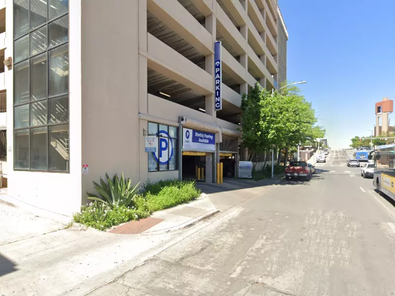 Parking at 710 Trinity St. Garage