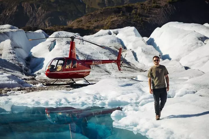 Anchorage Helicopter Glacier Landing Tour