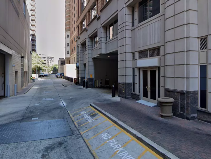 Parking at Alley Entrance - Cooperative Plaza Phase II