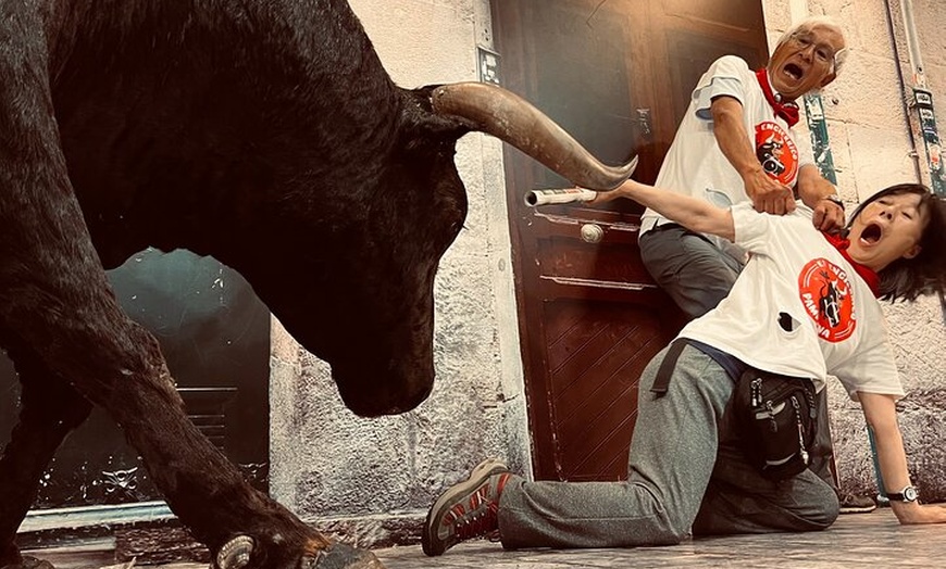 Image 1: Tour privado por Pamplona con almuerzo en Tolosa