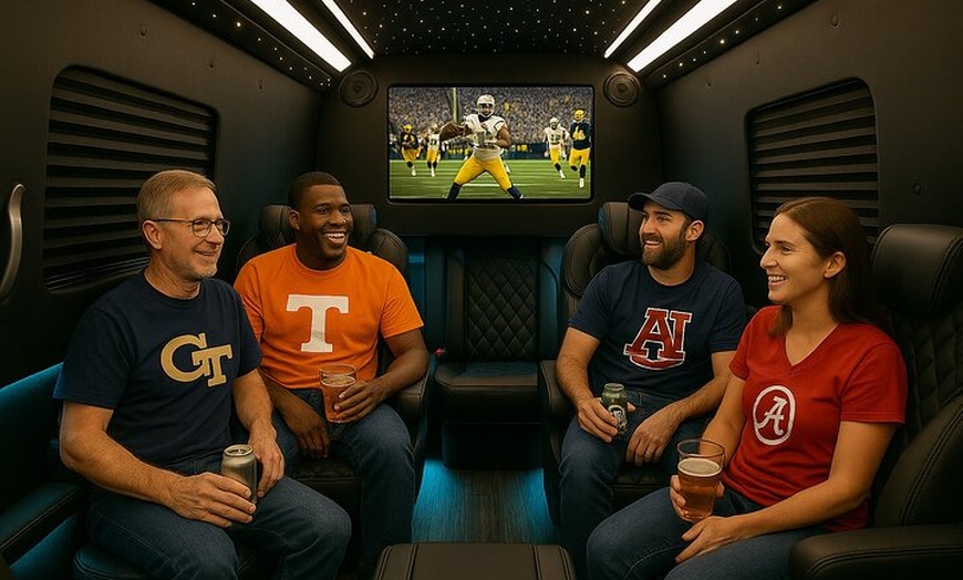 Image 3: VIP Gameday Tailgate in a Maybach Sprinter Van