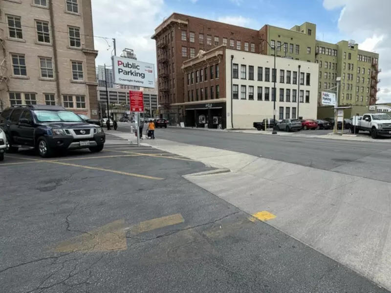 Parking at 119 N. Alamo St. Lot