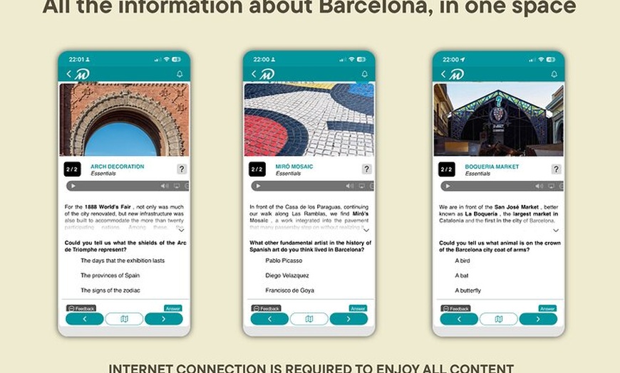 Image 2: Visita Barcelona a tu ritmo sin grupos ni horarios Con tu móvil