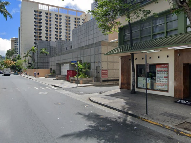 Parking at Waikiki Galleria Tower Garage