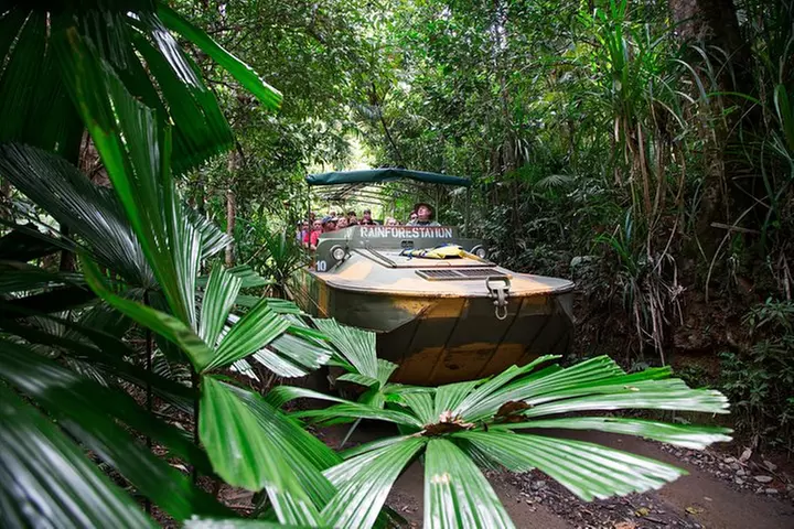 Classic Kuranda by Skyrail and Scenic Railway, Rainforestation & lu...