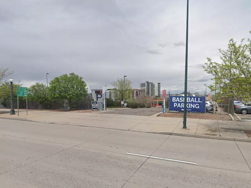 Parking at 2399 Blake St. Lot