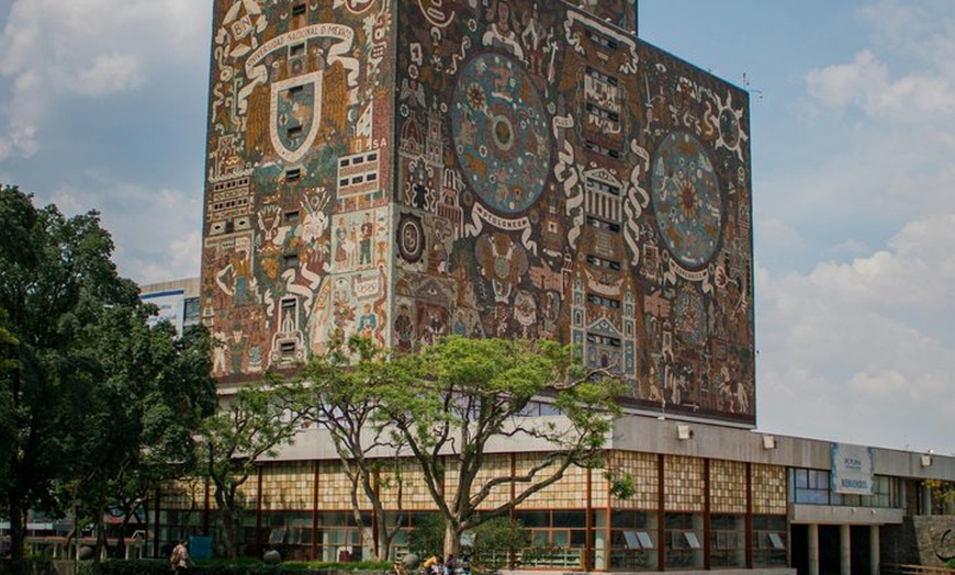 Image 18: Xochimilco floating gardens, Coyoacan and UNAM murals