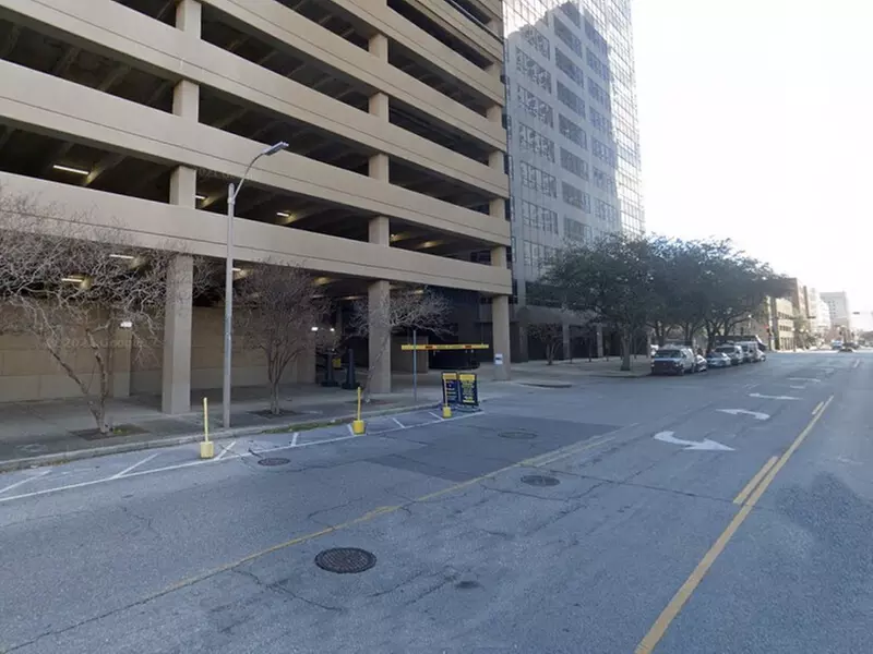 Parking at 1301 Girod St. Garage