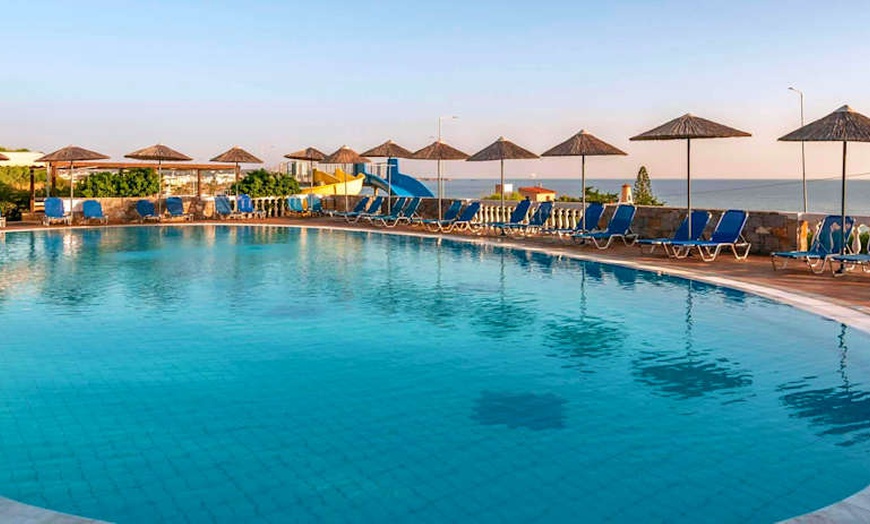 Image 1: ✈ CRETE | Hersonissos - Mediterraneo Hotel 4*, 3 nights - Outdoor s...