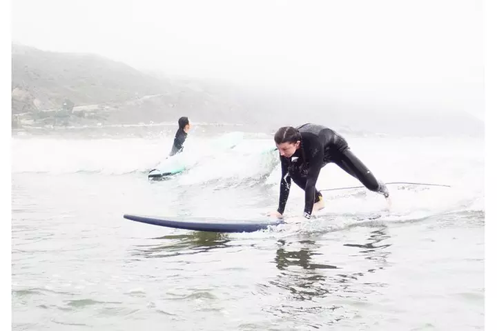 Surf Lessons in Santa Barbara with the Dude