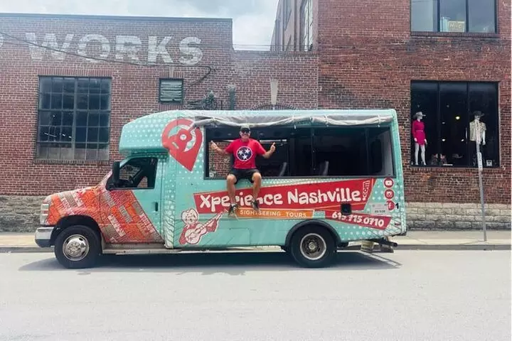 Open-Air Minibus Sightseeing Tour of Nashville