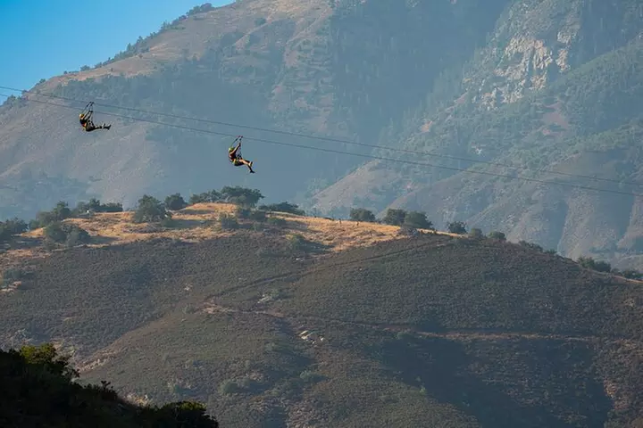 Zip Zoom Ziplines at La Jolla Indian Adventure Park