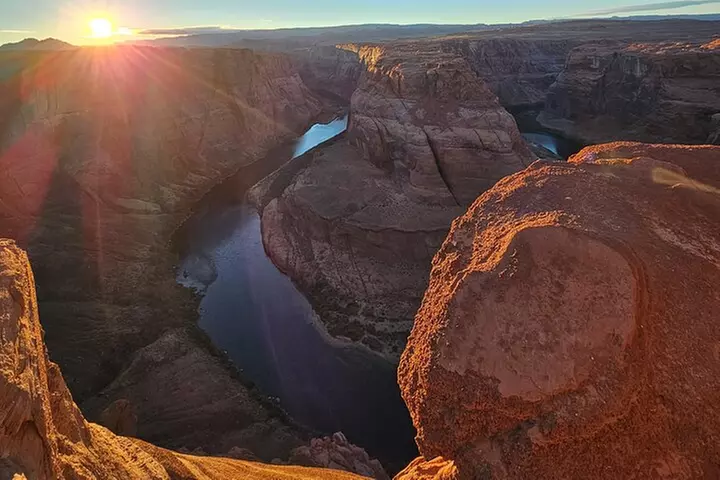 Iconic 3:Horseshoe Bend,Antelope Canyon Boat Tour & Shell Cave - Second Medium