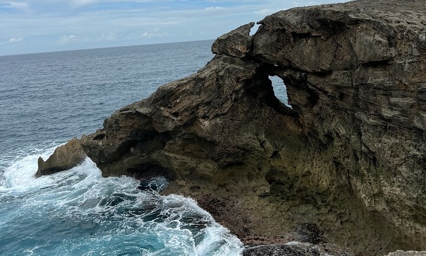 Image 25: Caves Coastlines and Beach; Cueva del Indio, Arecibo Adventure