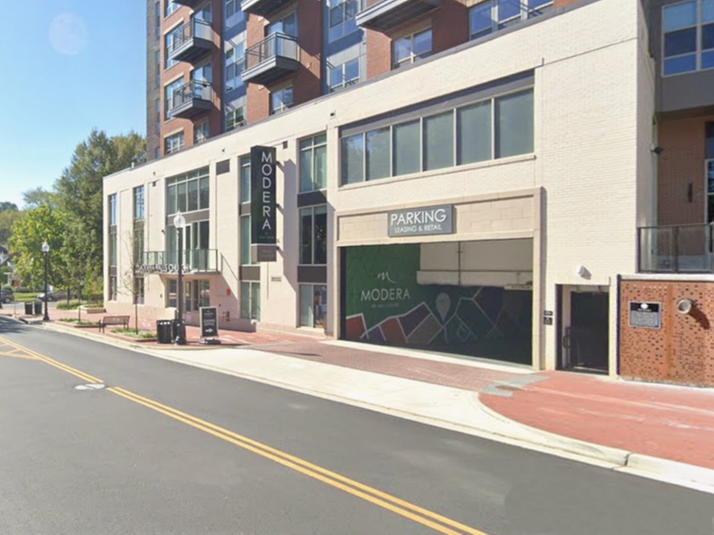 Parking at Modera Falls Church Garage