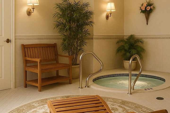 Private Spa Experience with Jacuzzi, Sauna and Hot Stone Massage