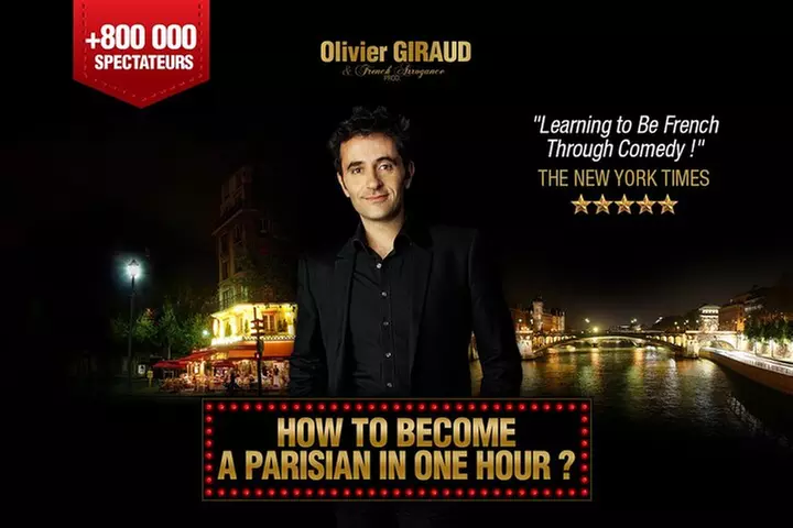 Paris : Spectacle en anglais « Comment devenir Parisien ? »