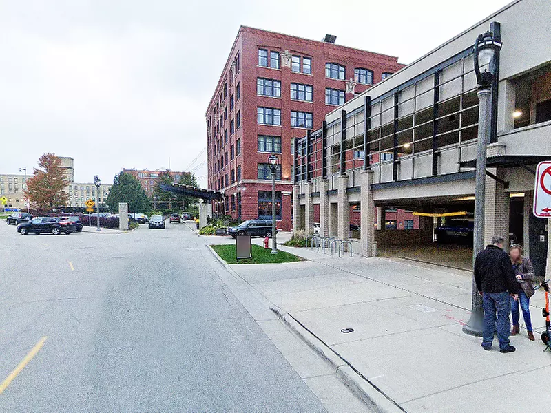 Parking at Brix Apartment Lofts Garage