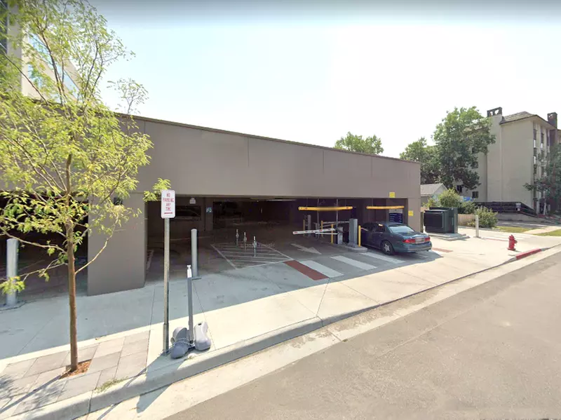 Parking at Synergy Medical Garage