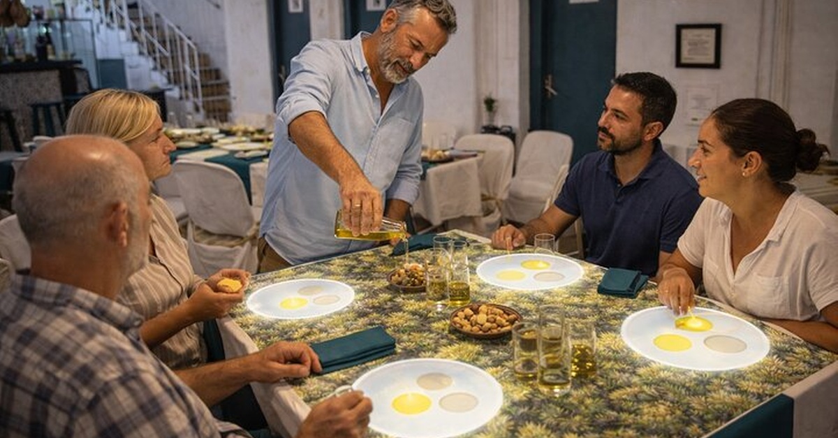 Degustación de aceite de oliva virgen extra en Córdoba