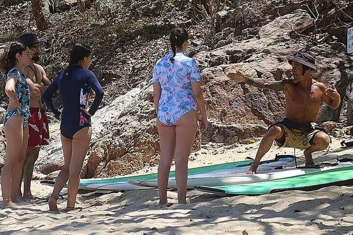 Surf lesson san pancho