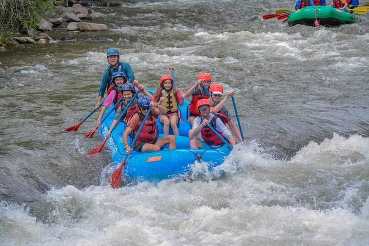 Beginner Whitewater Rafting on Historic Clear Creek