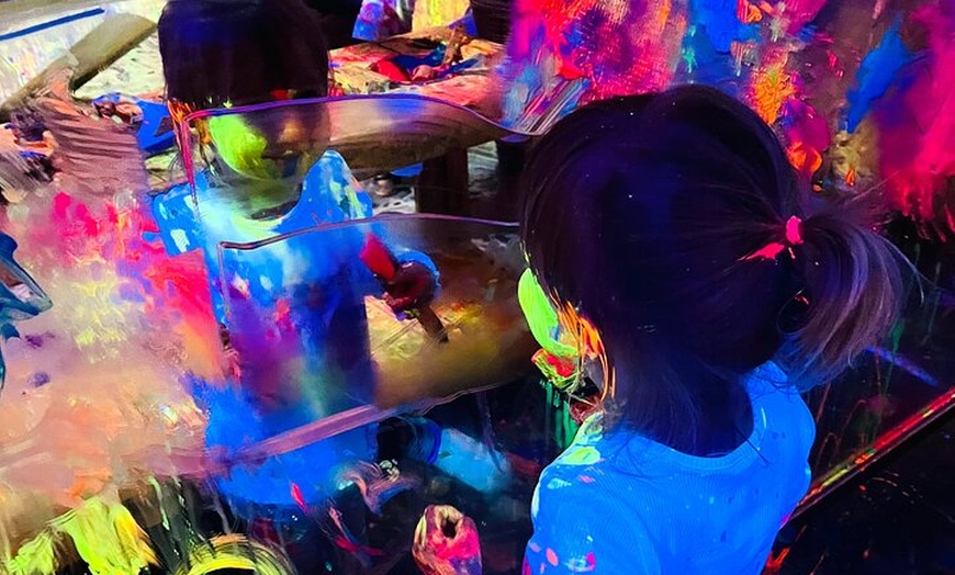 Image 15: Ultimate UV Paint Party in Maleny for Ages 18 months and above