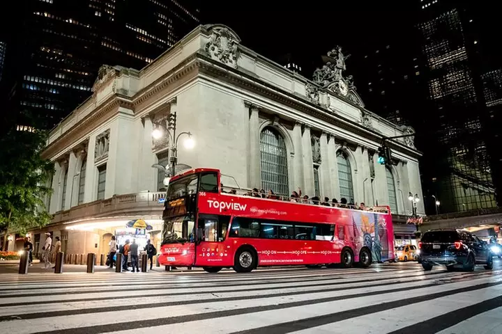 Skyline Night Bus Audio Narrated Tour Experience - Primary Image