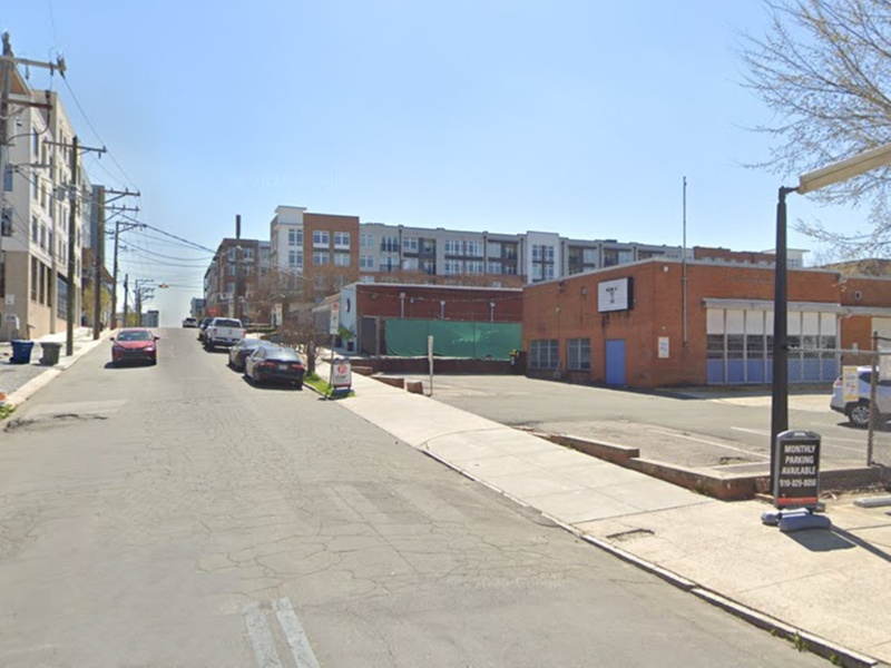 Parking at 715 Rigsbee Ave. Lot