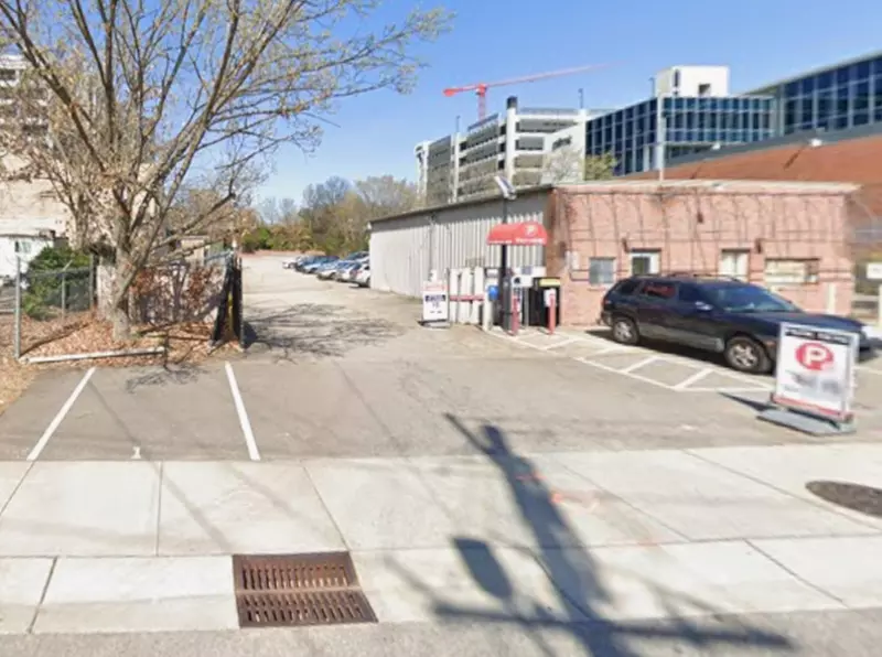 Parking at 600 W. Hargett St. Lot