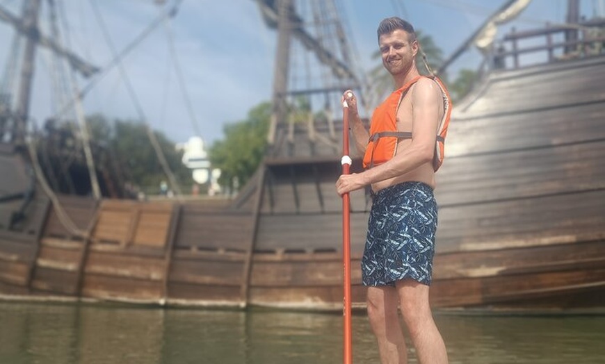 Image 25: Paddle Surf en Sevilla en el Río Guadalquivir