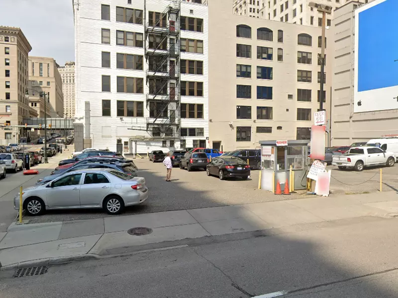 Parking at 164 W. Larned St. Lot