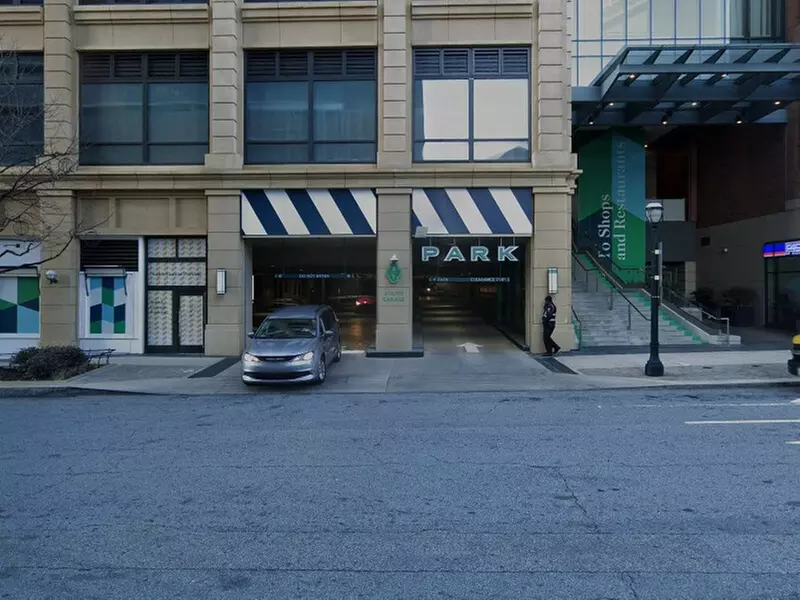 Parking at Buckhead Village District Garage