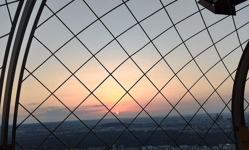 Image 19: Visite de l'ascenseur de la Tour Eiffel au deuxième étage et option...