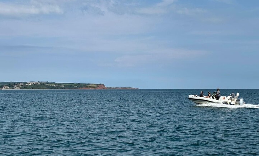 Image 14: Luxury Costal Rib Tour to Babbacombe Bay from Exmouth Marina