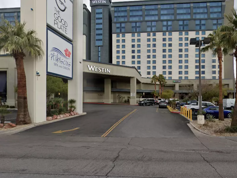 Parking at Westin Las Vegas Self Park Garage