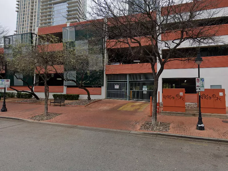 Parking at Elle West Ave. Garage