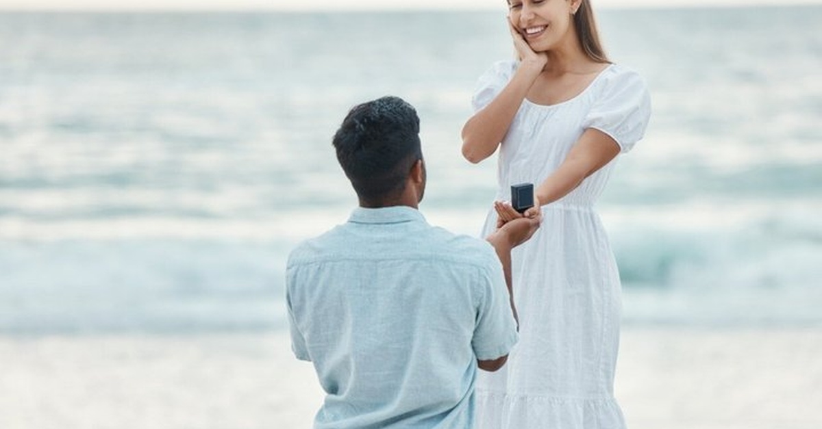 Sesión de fotos romántica para propuesta en Lanzarote
