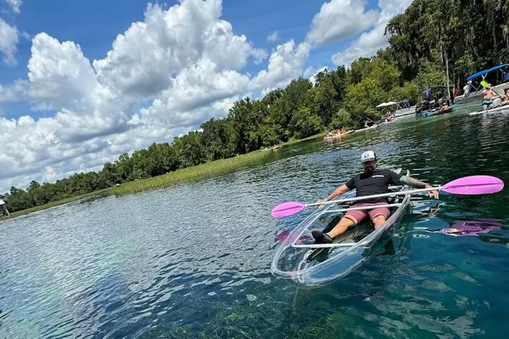 Private Crystal Clear 2 HR Kayak/Paddle Rental on Rainbow River - Primary Image