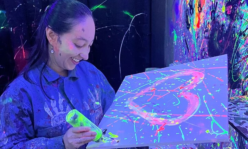 Image 2: Atlanta Splatter Art Room – Fun for All Ages