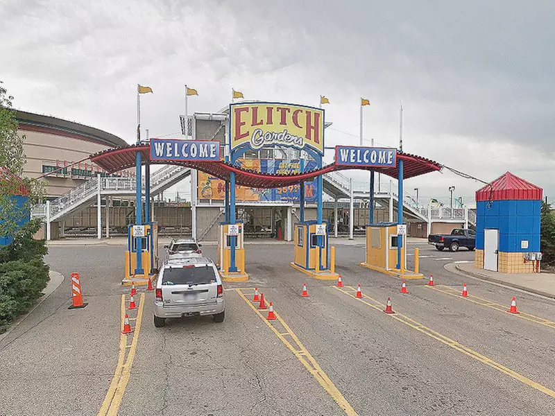 Parking at Elitch Gardens Lot - Second Medium