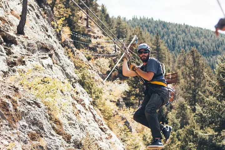 Idaho Springs Cliffside Zipline