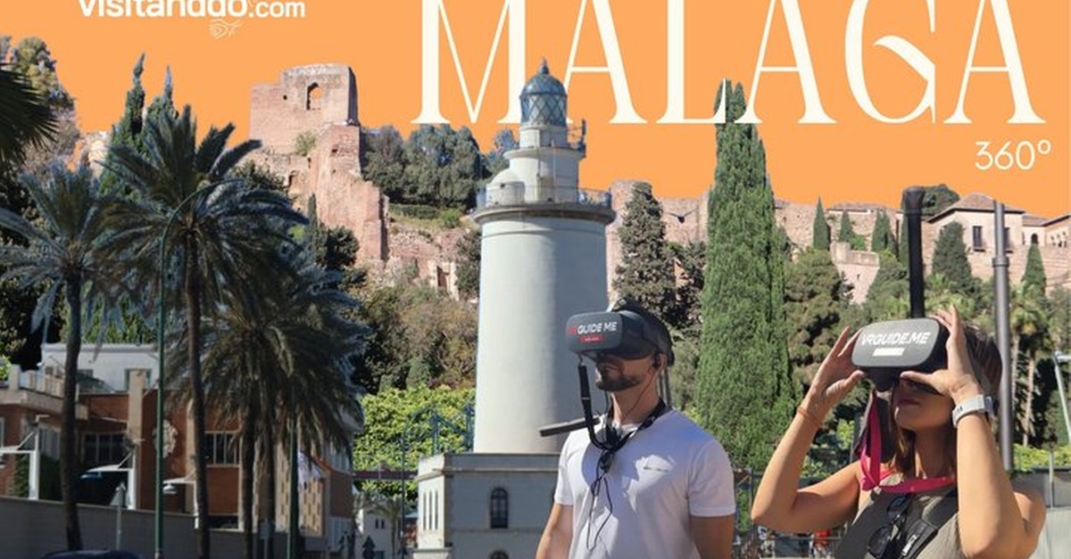 Experiencia Málaga 360º panorámica con visita guiada o VR en Málaga