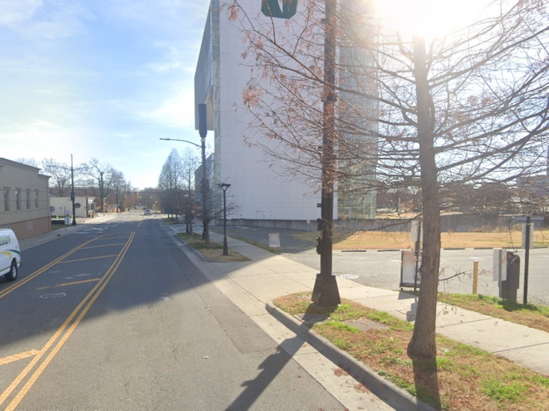 Parking at 300 E. 9th St. Lot